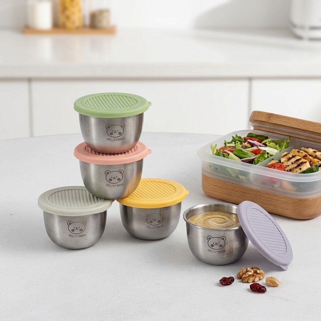 Sauce Dipping Cup - 1/6 Buah Wadah Saus Bumbu Baja