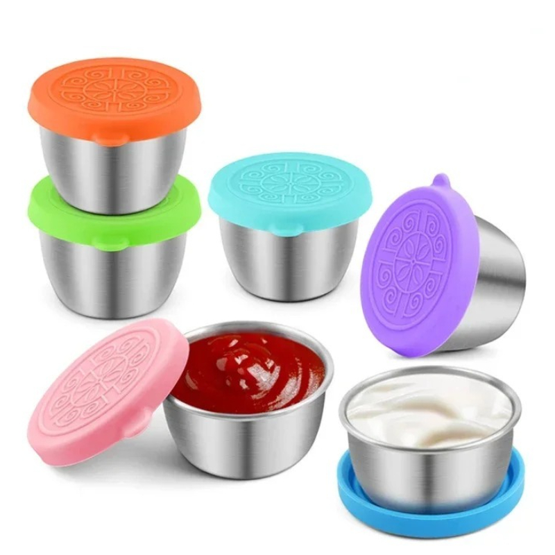 Sauce Dipping Cup - 6 Buah/Set Wadah Saus Celup Baja