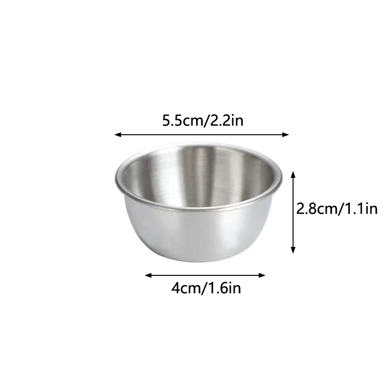 Sauce Dipping Cup - △ Cawan Saus Kecil dari Baja