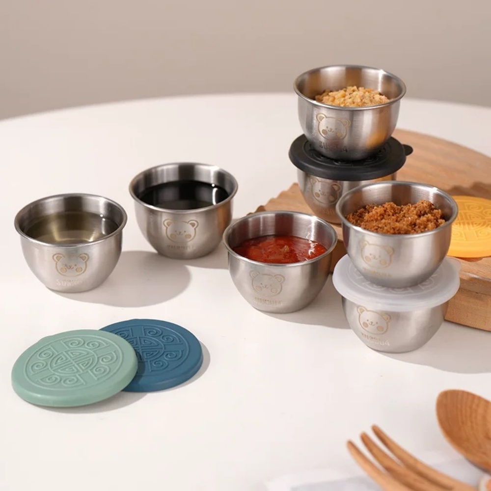 Salad Container Jar - Wadah Saus Salad, Stoples Mini dengan