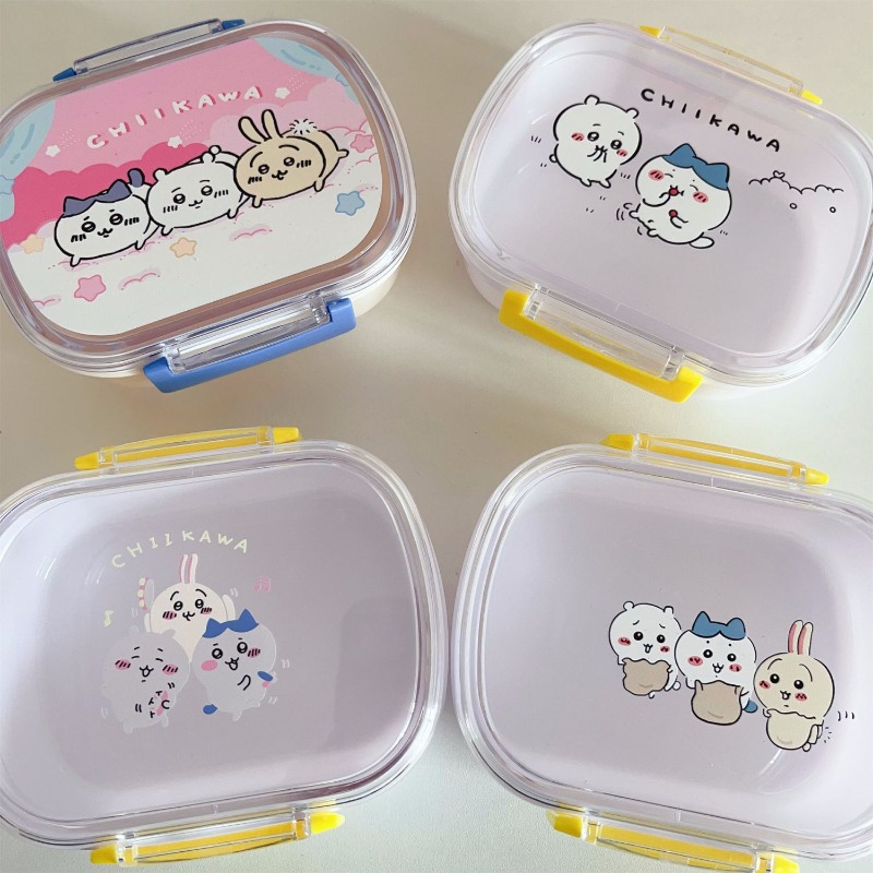 Meal Prep No Microwave - Kotak Makan Siang Portabel Chiikawa, Aman