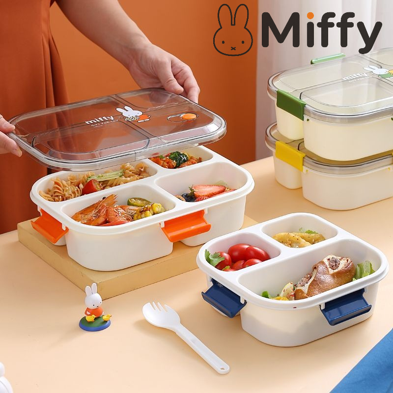 Meal Prep No Microwave - Kotak Makan Bento Kartun Miffy Kawaii