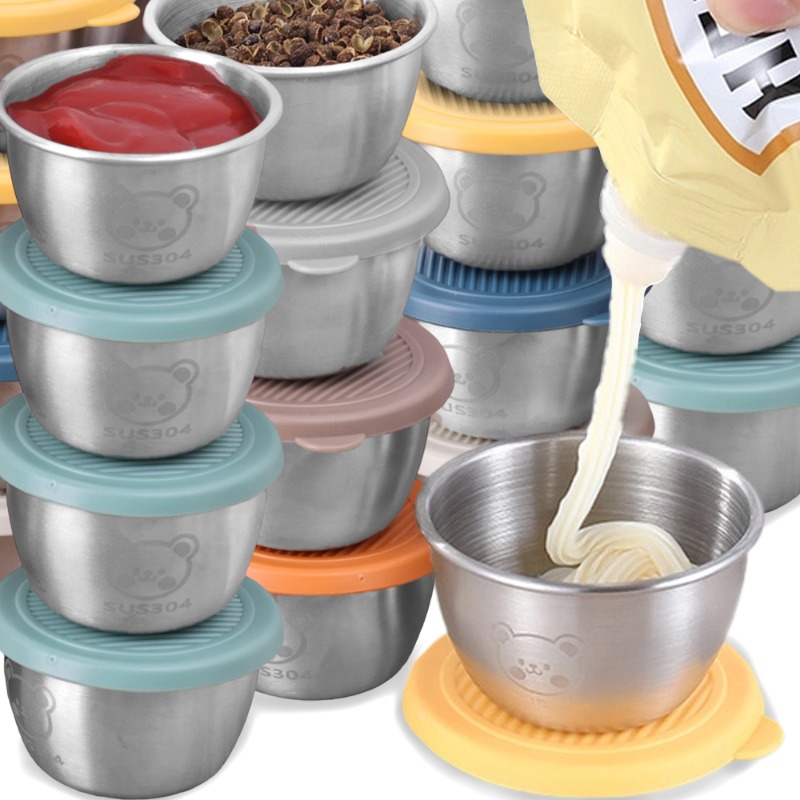 Sauce Dipping Cup - 10/1pc 50ml Wadah Saus Celup Anti