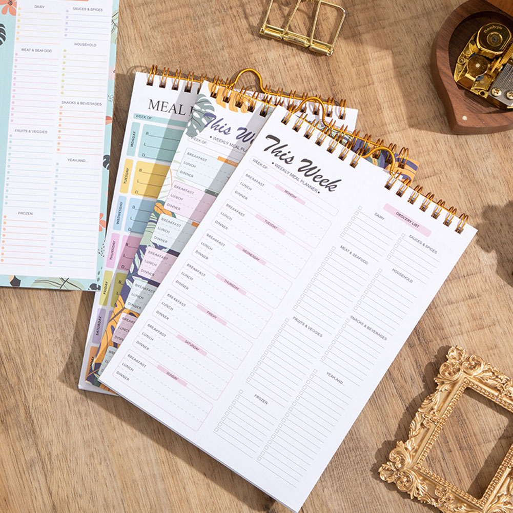 Breakfast Lunch Dinner Weekly  - Meal Plan Notepad ulasan dan harga