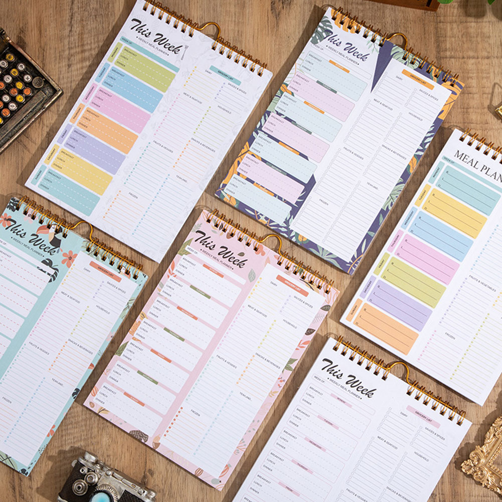 Breakfast Lunch Dinner Weekly  - Meal Plan Notepad ulasan dan harga