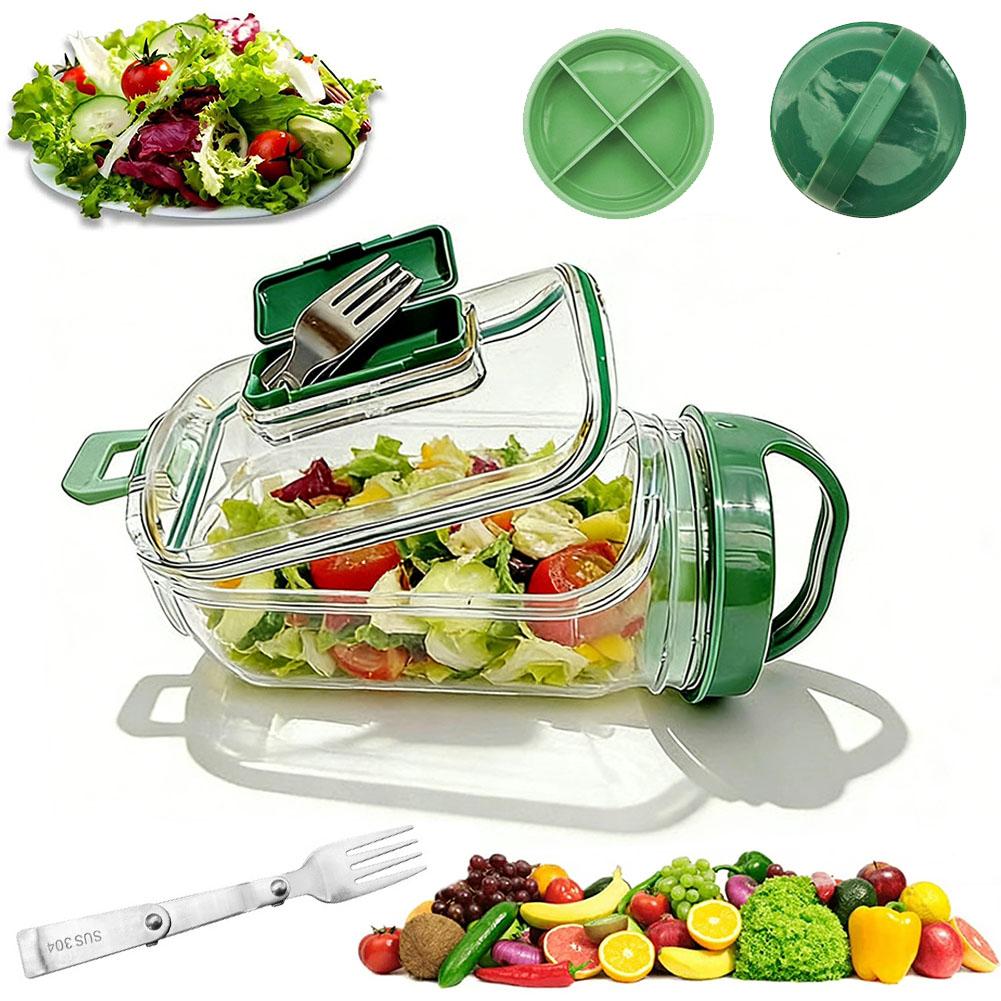 Wadah Salad Portabel dengan Ga - Salad Container Jar ulasan dan harga