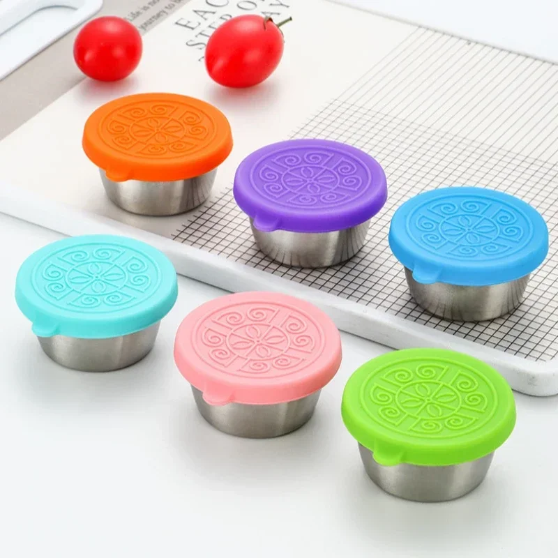6 Buah/Set Wadah Saus Celup Ba - Sauce Dipping Cup ulasan dan harga