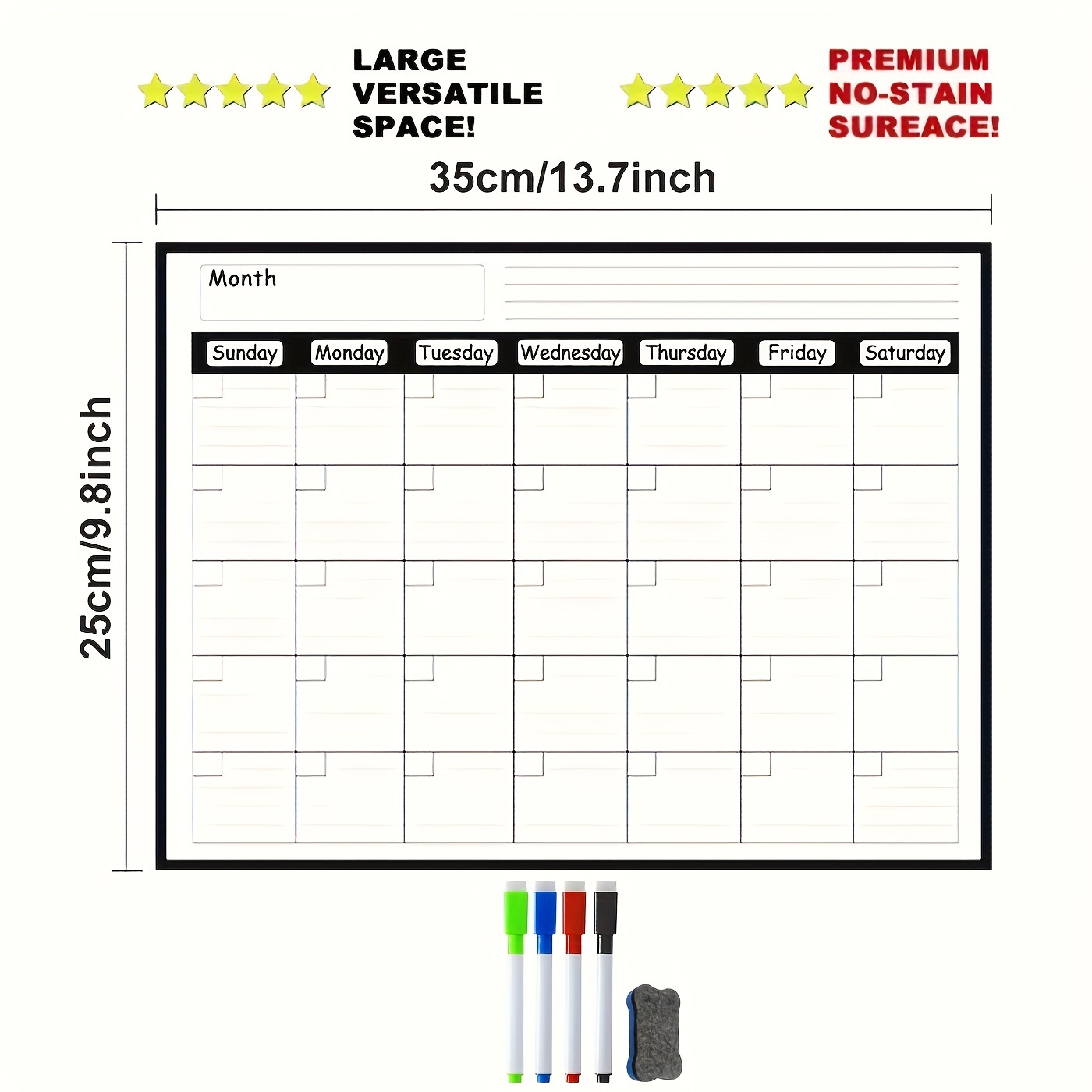 Perencana kalender kulkas magn - Meal Plan Notepad ulasan dan harga