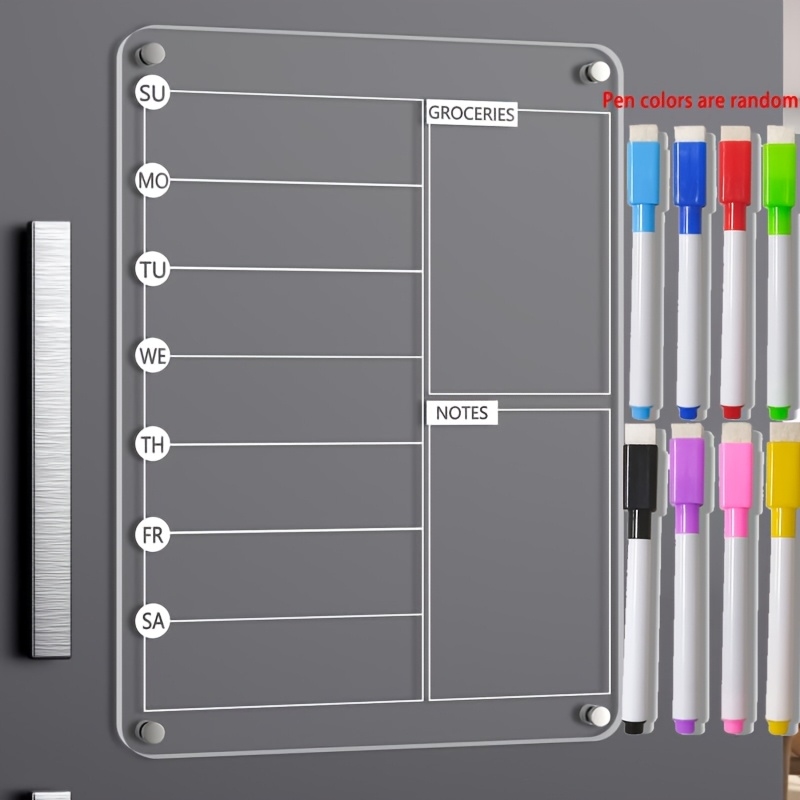 Papan Menu Magnetik Perencana  - Meal Plan Notepad ulasan dan harga