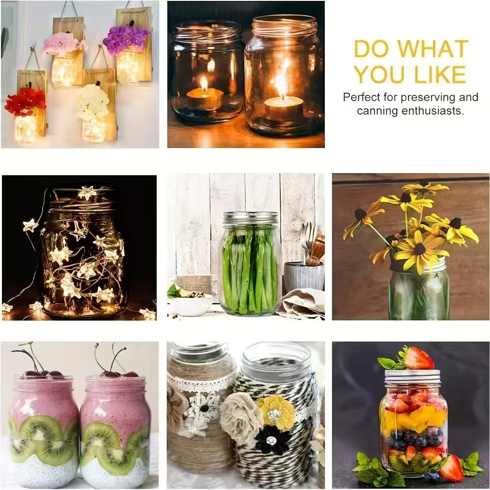 6 Buah, 12 Buah, 500Ml/16Oz, S - Salad Container Jar ulasan dan harga