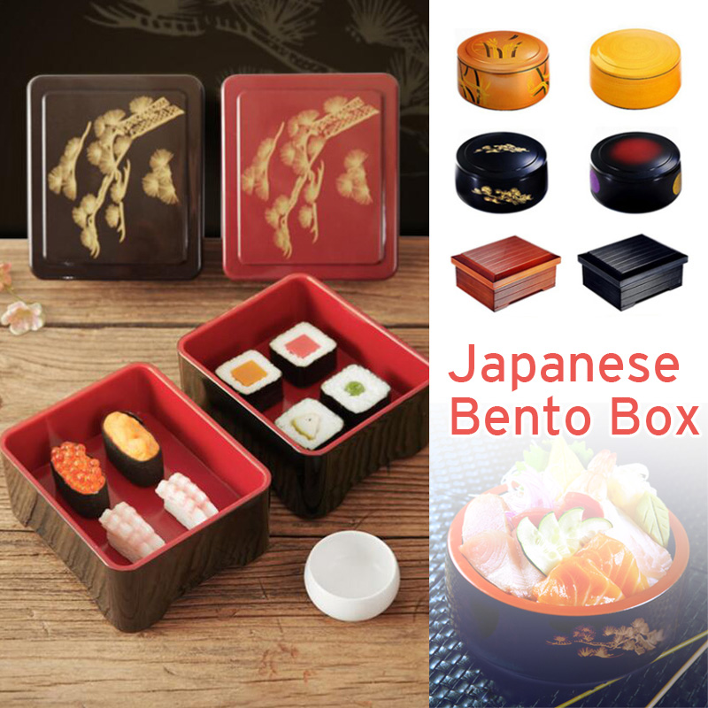 Kotak Bento gaya Jepang kotak  - Meal Prep Japanese ulasan dan harga
