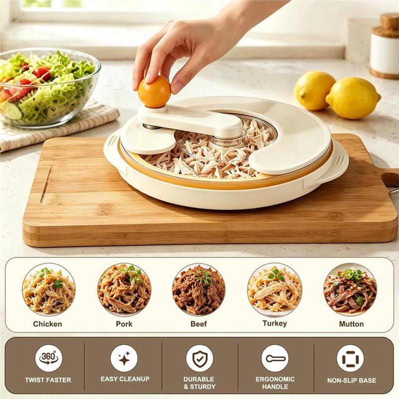 AAAN-Alat Pemisah Daging Ayam  - Meal Prep Pork ulasan dan harga