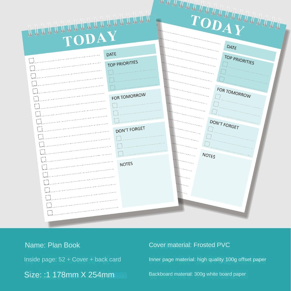 Buku Catatan Perencanaan Mingg - Meal Plan Notepad ulasan dan harga
