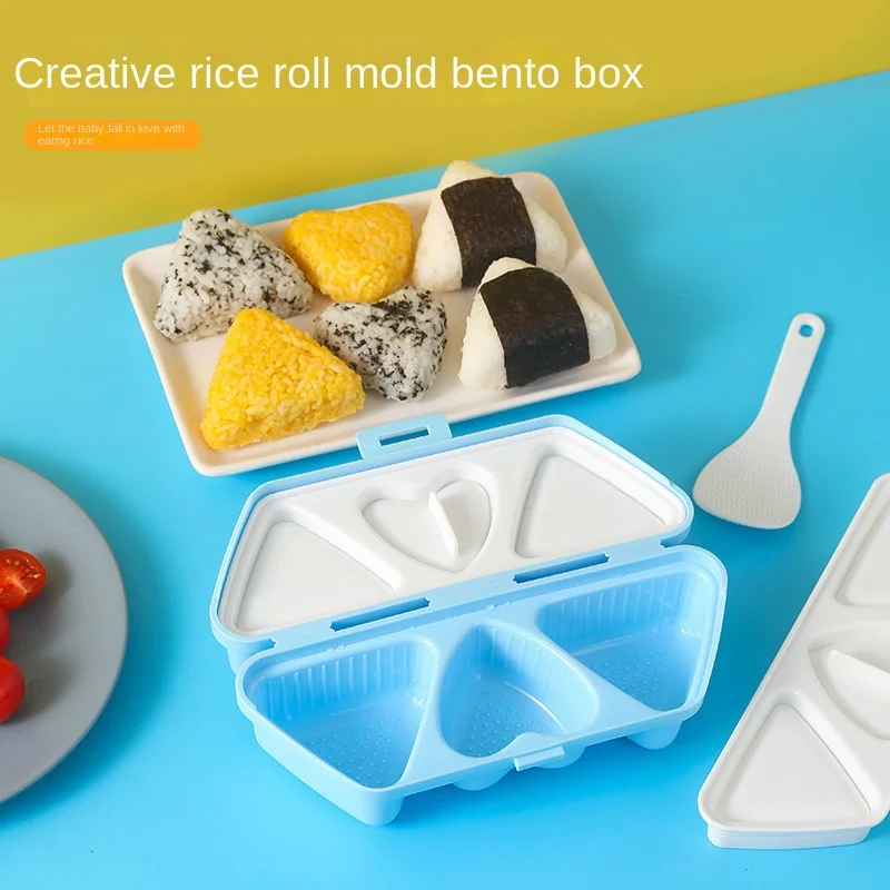 Alat Beras Sushi Cinta Segitig - Meal Prep Japanese ulasan dan harga