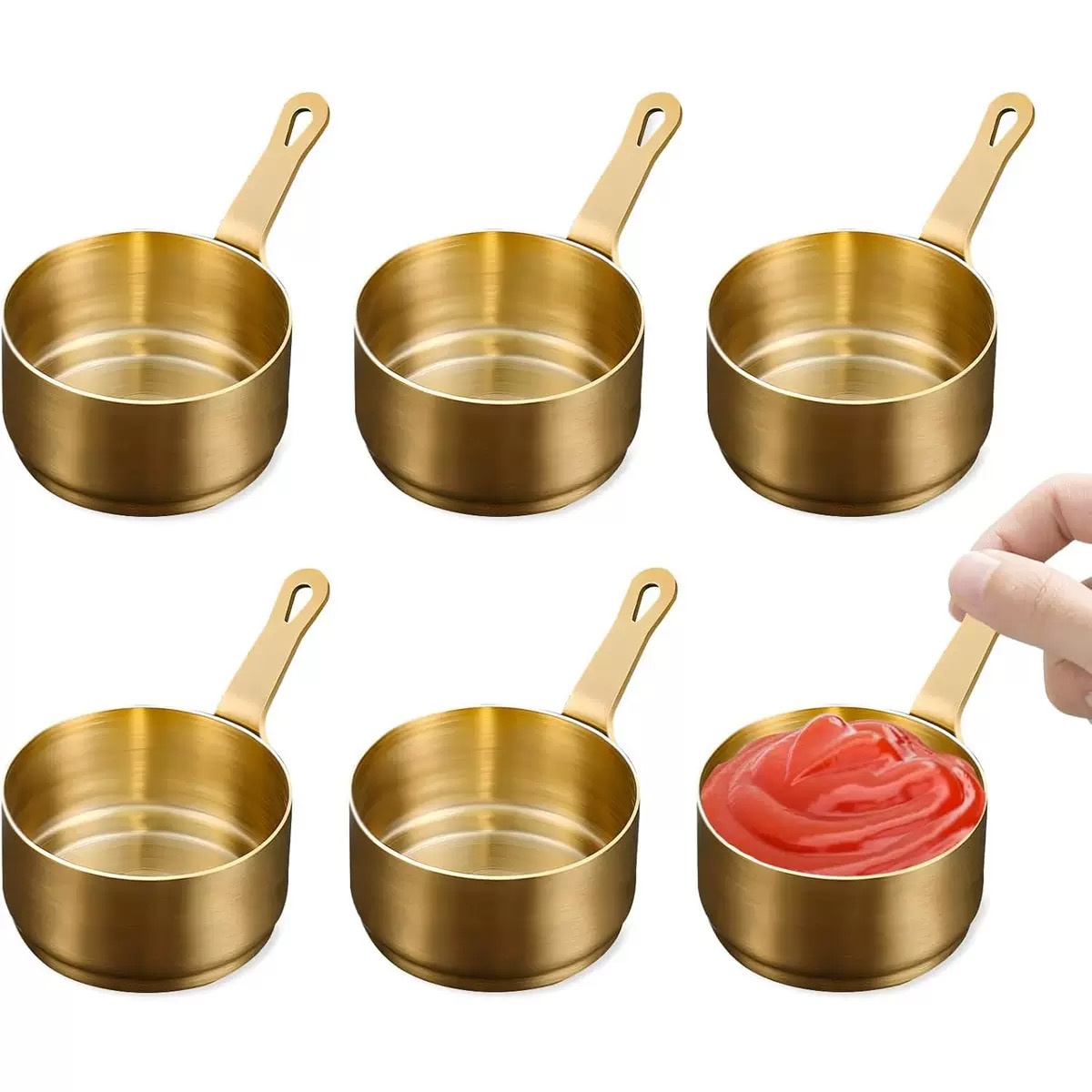 Cangkir Saus Baja Tahan Karat  - Sauce Dipping Cup ulasan dan harga