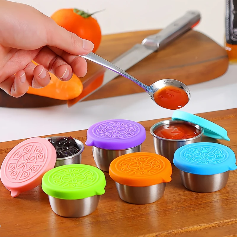 6 Buah Cangkir Saus Berkualita - Sauce Dipping Cup ulasan dan harga