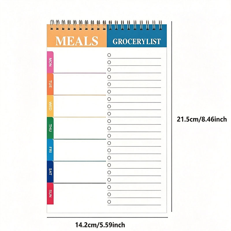 Buku Catatan Perencana Makanan - Meal Plan Notepad ulasan dan harga