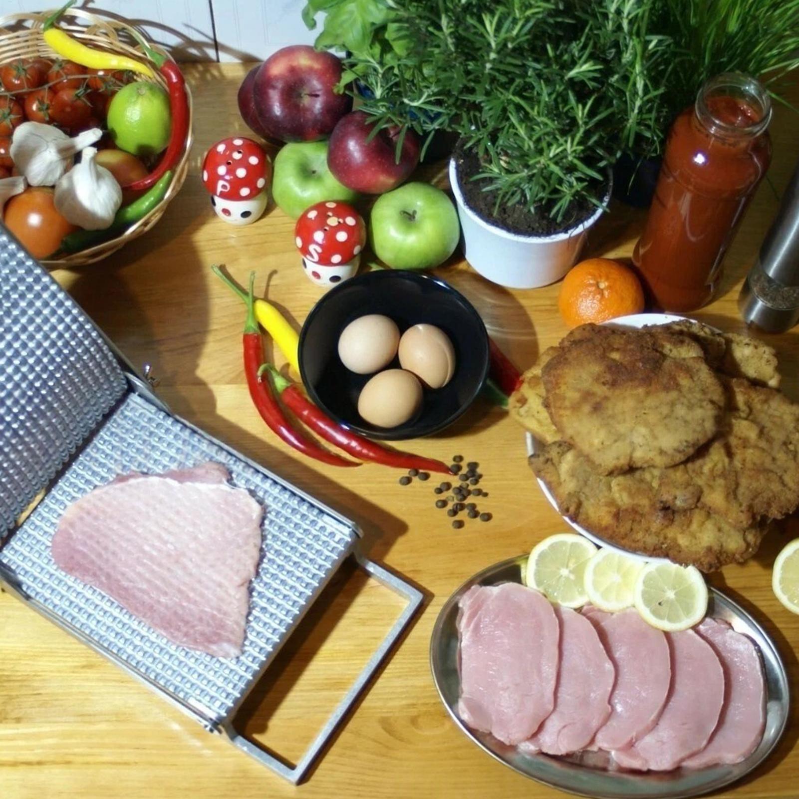 Alat Pelunak Daging Manual Sta - Meal Prep Pork ulasan dan harga