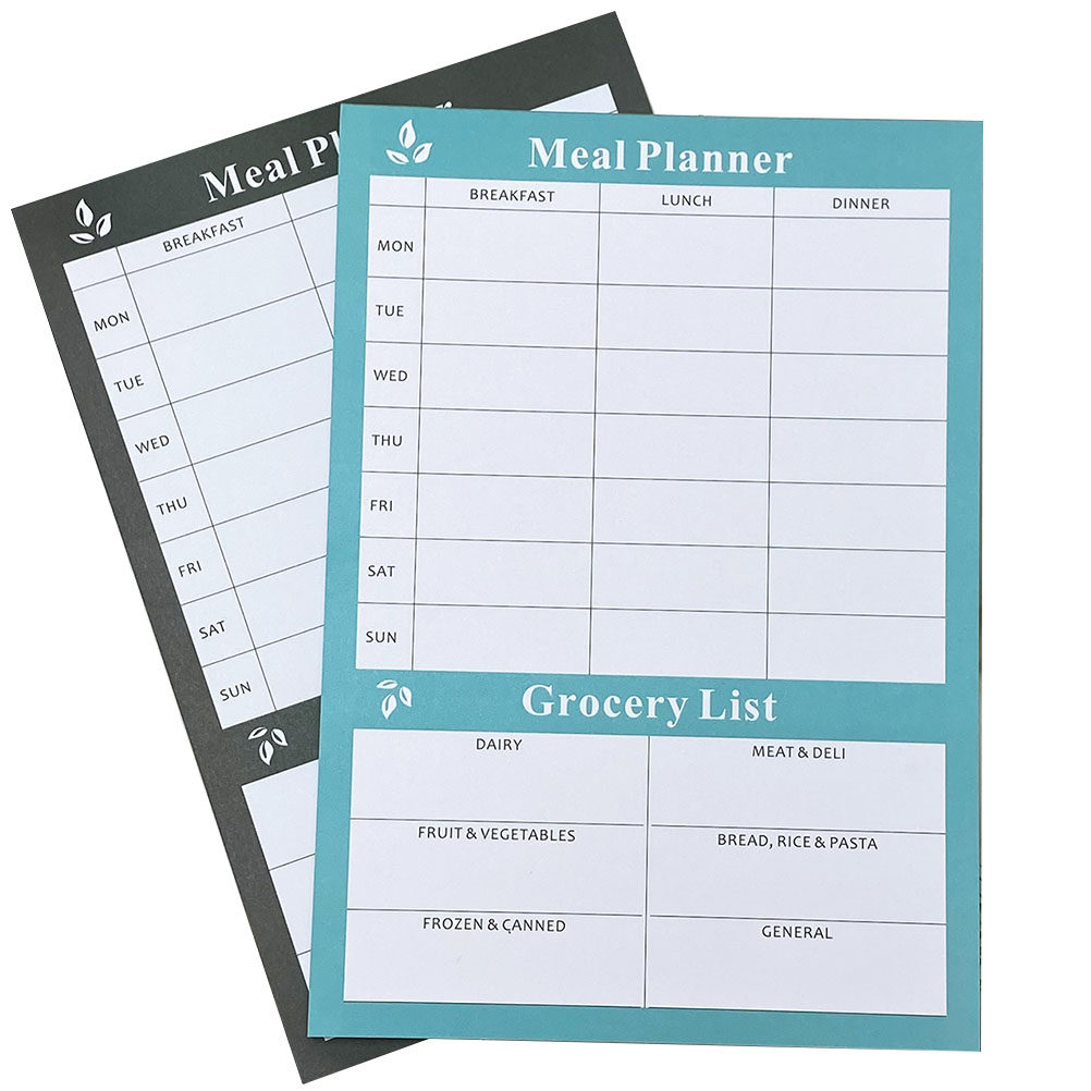 2Pcs Buku Catatan Perencana Ma - Meal Prep Diet ulasan dan harga