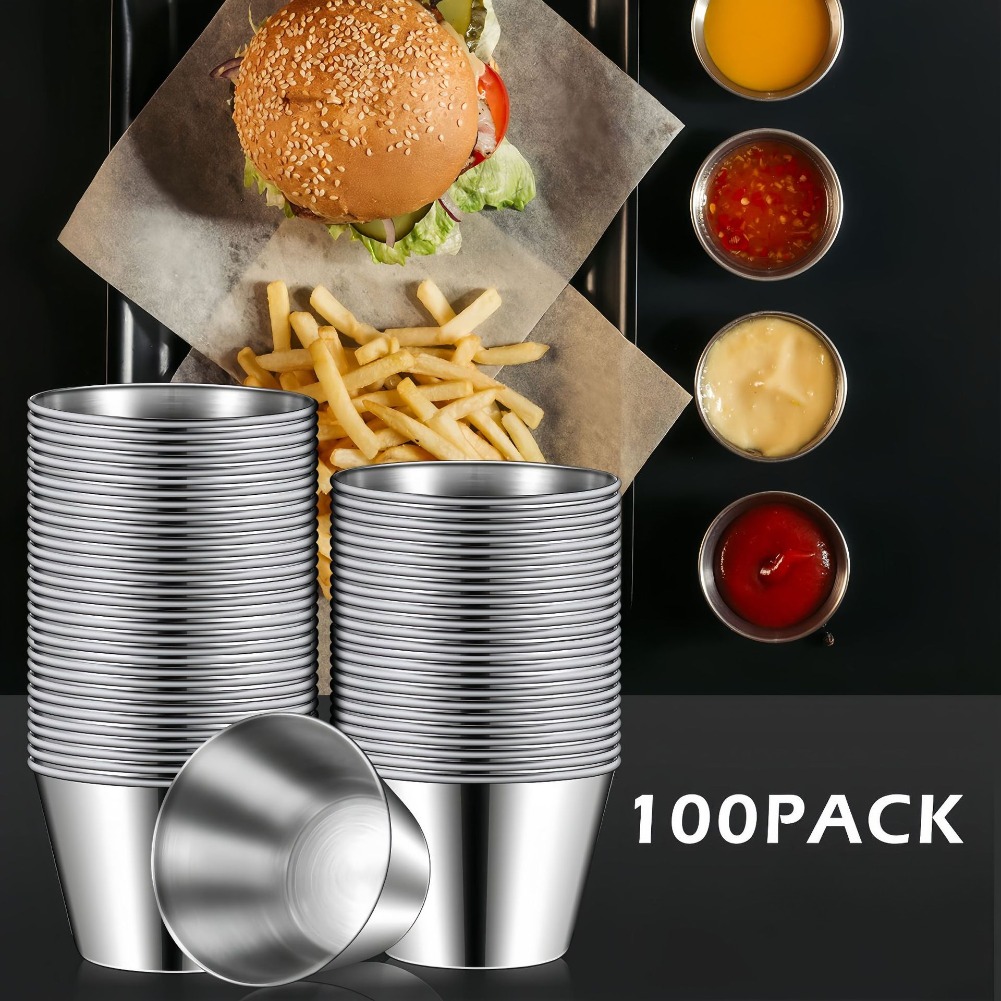 Cangkir Saus Mini dari Baja An - Sauce Dipping Cup ulasan dan harga