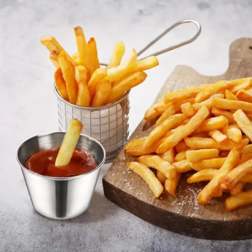 Cangkir Saus Mini dari Baja An - Sauce Dipping Cup ulasan dan harga