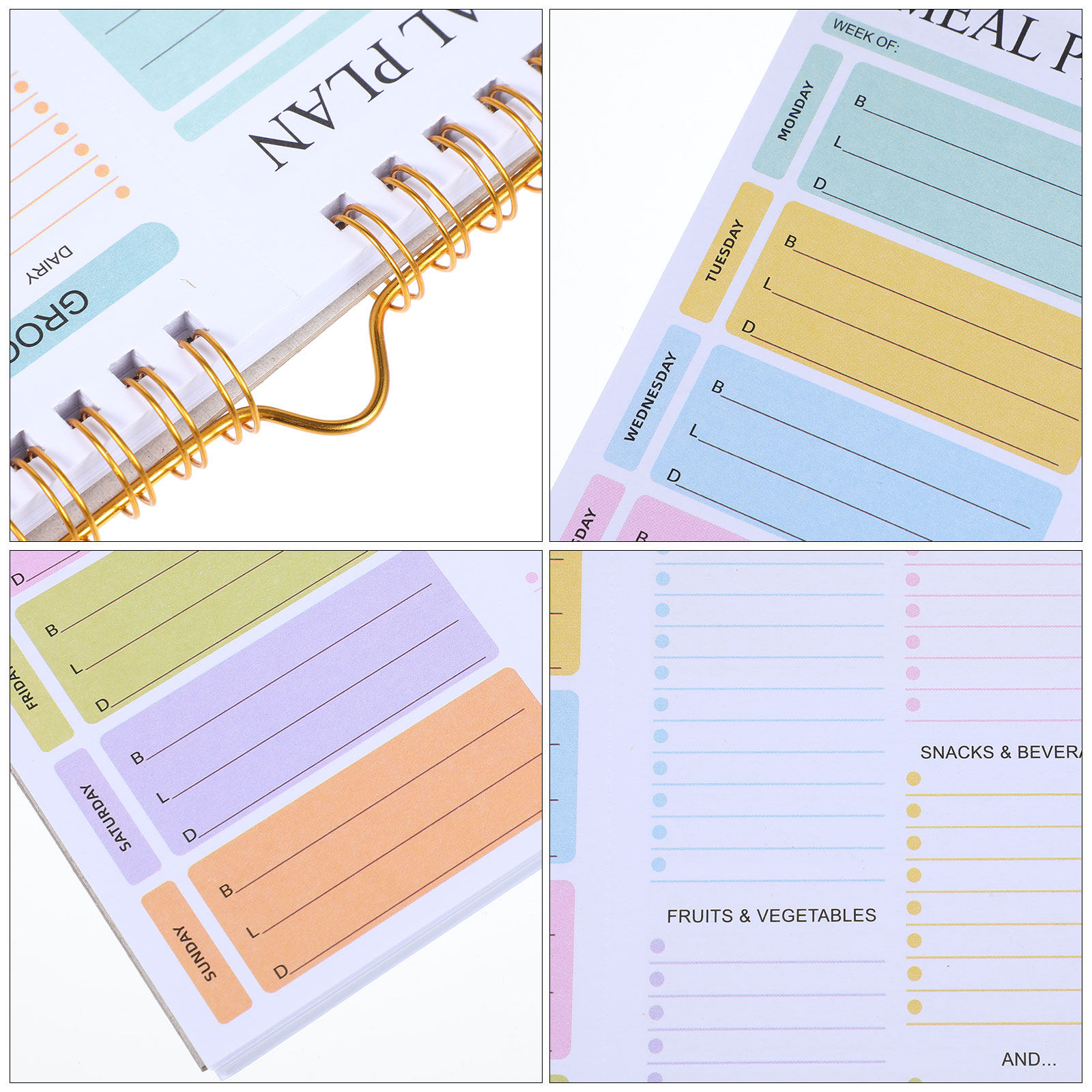 Buku Catatan Perencana Makanan - Meal Plan Notepad ulasan dan harga