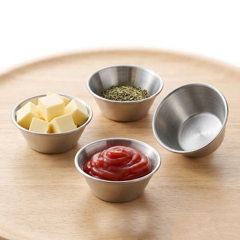 CUP SAUS BULAT KECIL 65ML BARU - Sauce Dipping Cup ulasan dan harga
