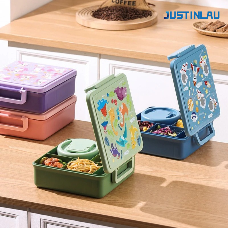Kotak Makan Siang Kartun Kotak - Salad Container Jar ulasan dan harga