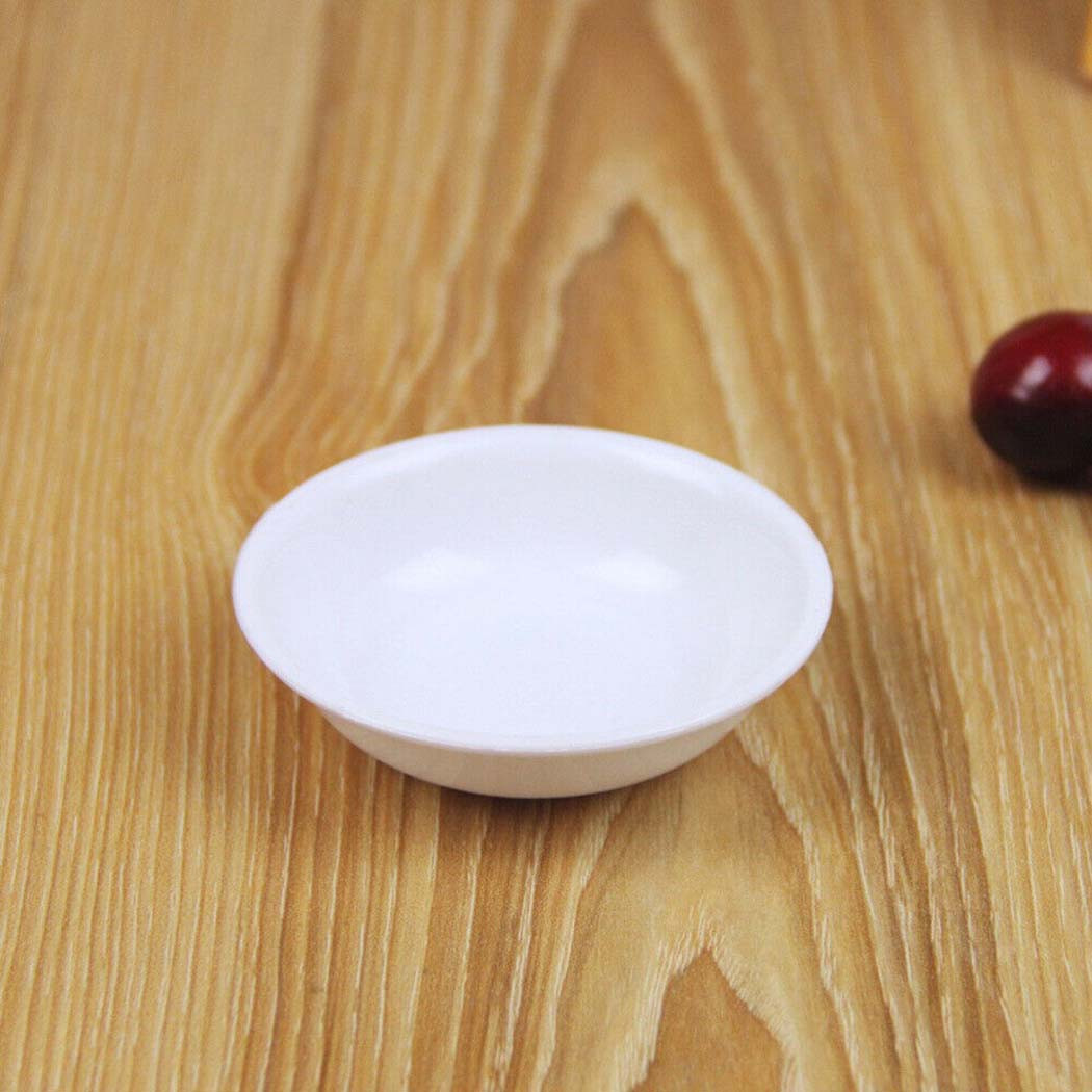 5 Buah Plastik Putih Piring Sa - Sauce Dipping Cup ulasan dan harga