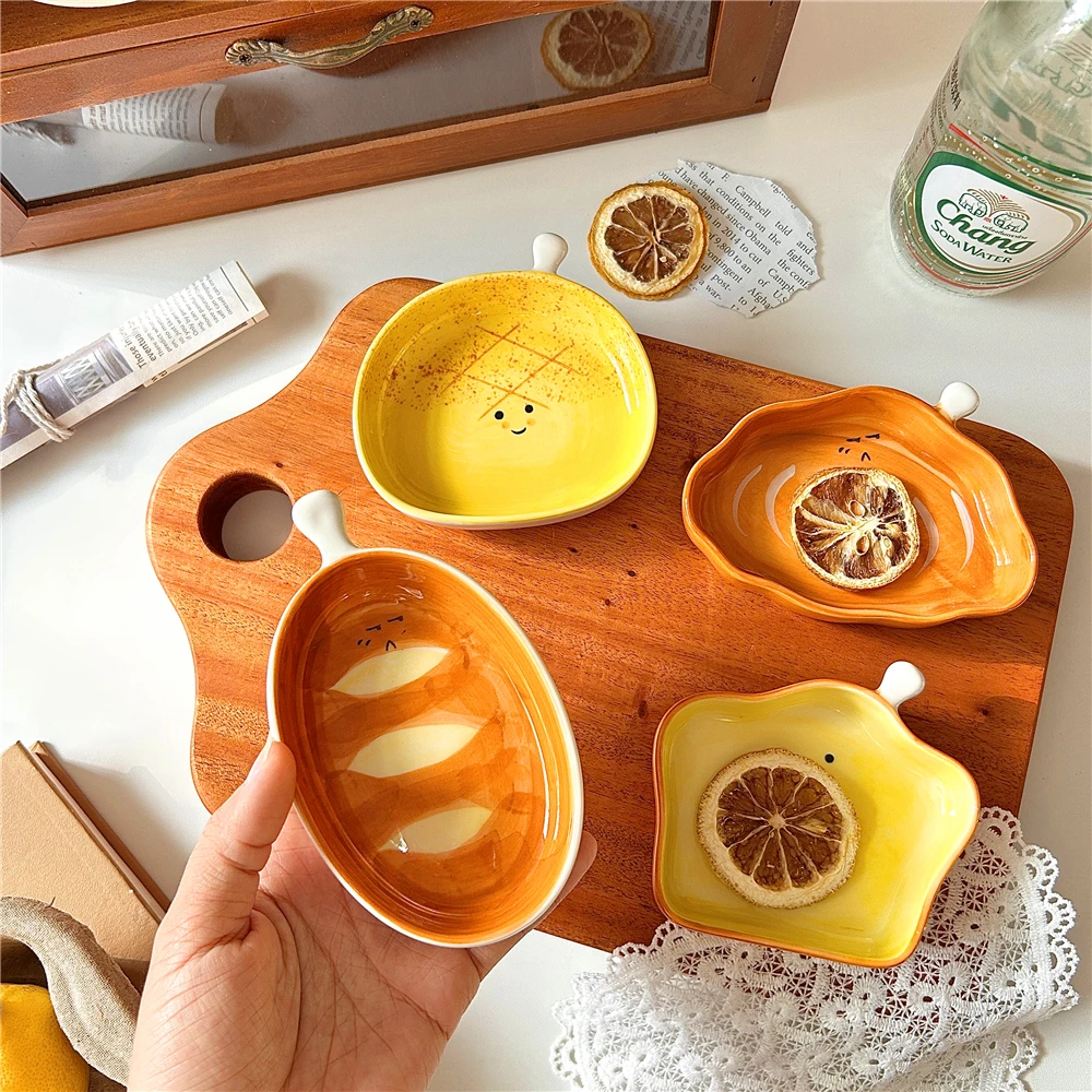 Piring Keramik Berbentuk Roti  - Sauce Dipping Cup ulasan dan harga