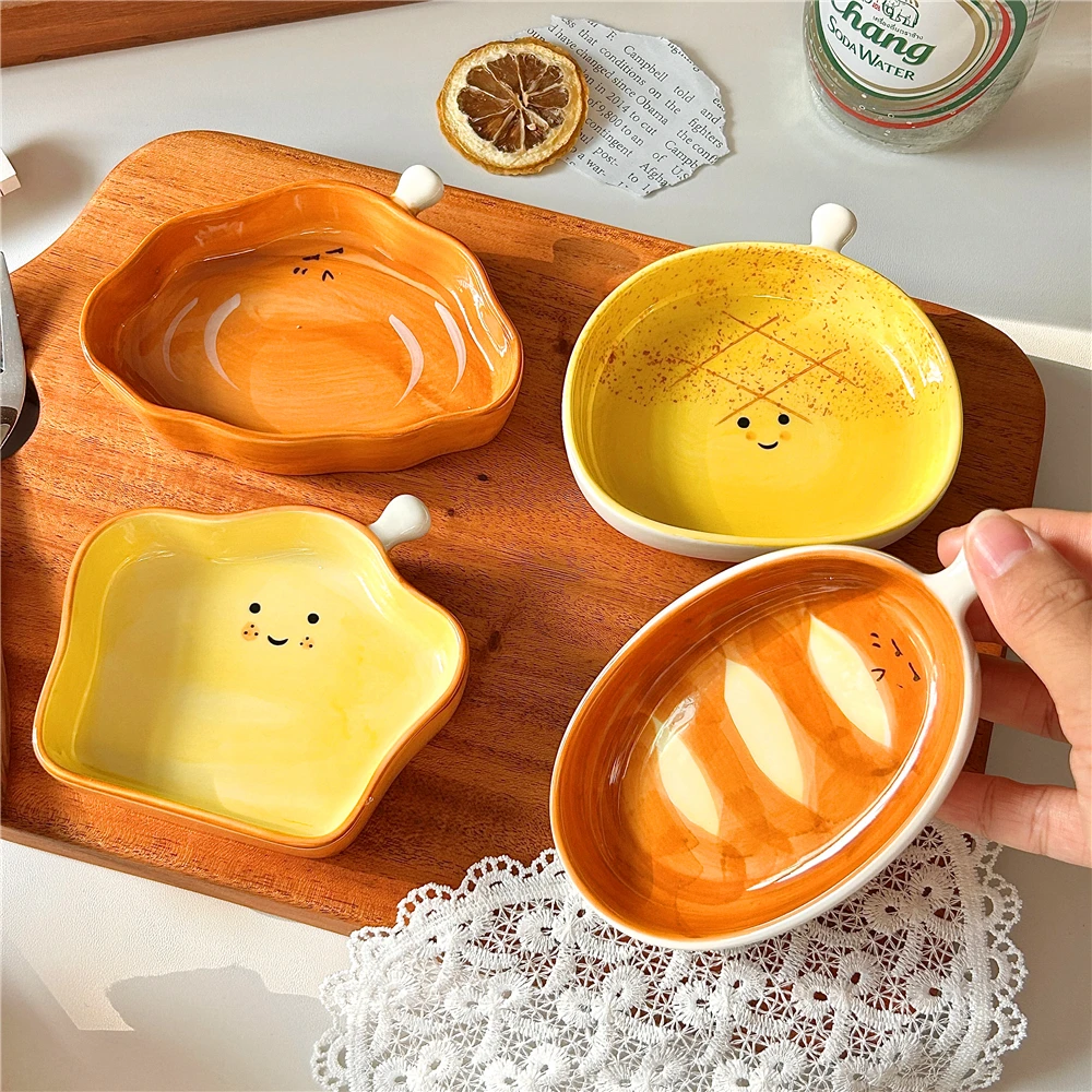 Piring Keramik Berbentuk Roti  - Sauce Dipping Cup ulasan dan harga
