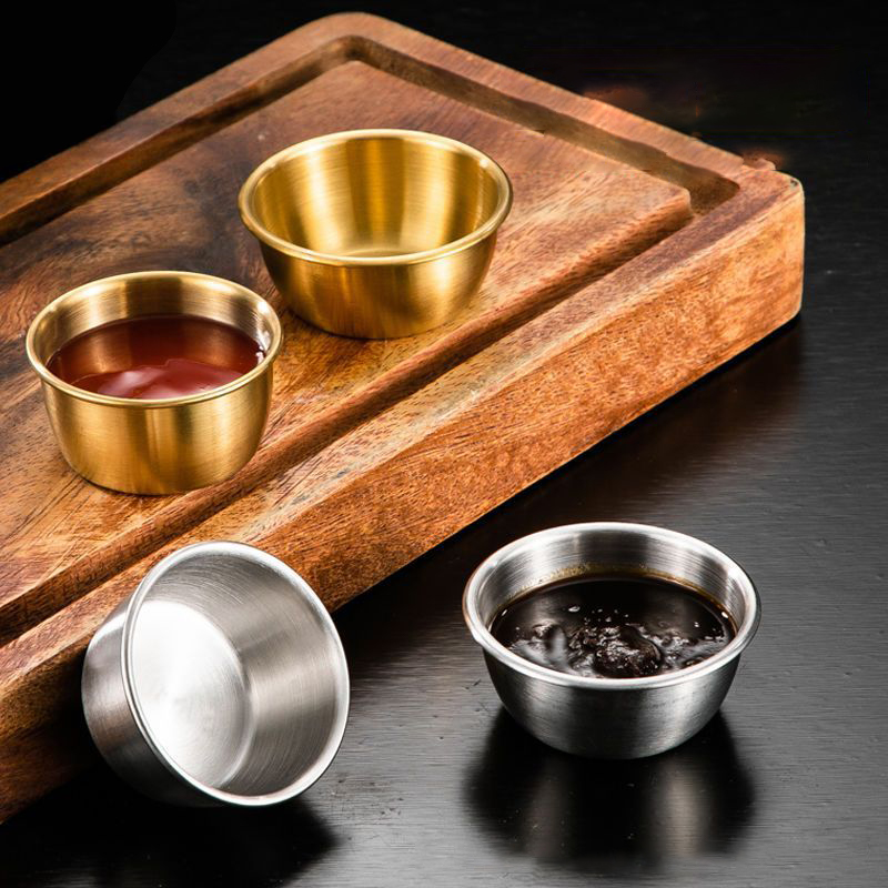🛒 Cawan Saus Kecil dari Baja A - Sauce Dipping Cup ulasan dan harga