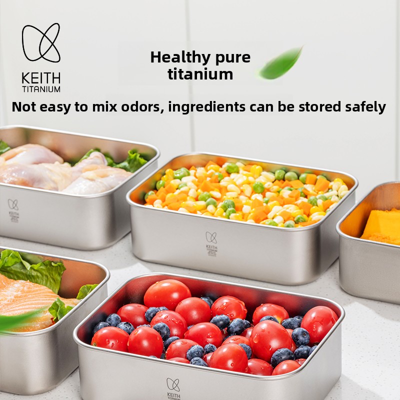 800ml Kotak Makan Titanium Mur - Meal Prep No Microwave ulasan dan harga