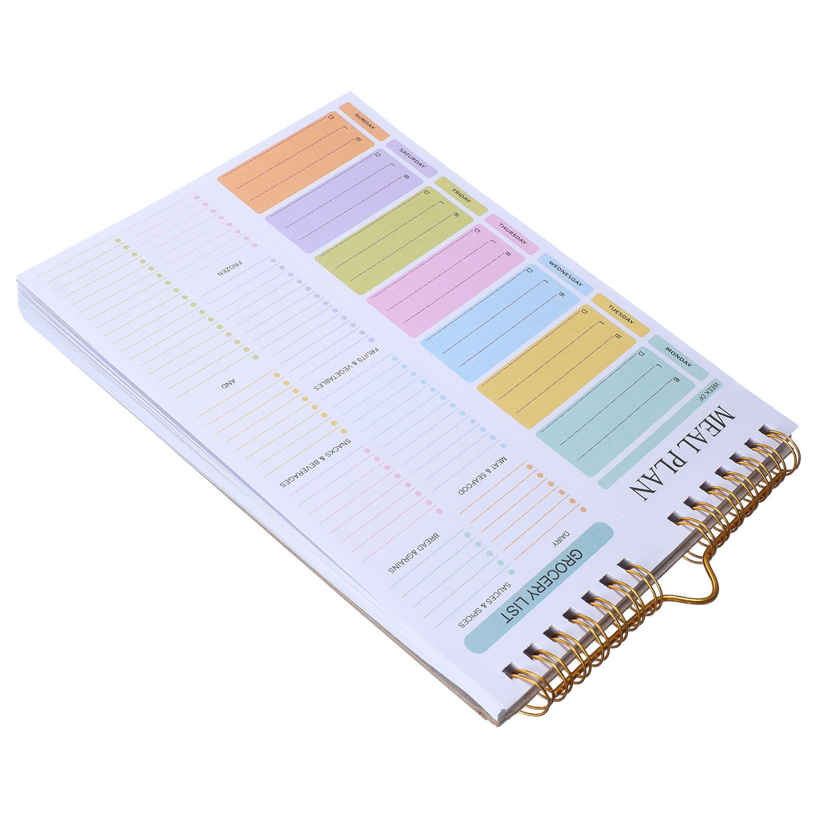 Buku Catatan Perencana Makanan - Meal Plan Notepad ulasan dan harga