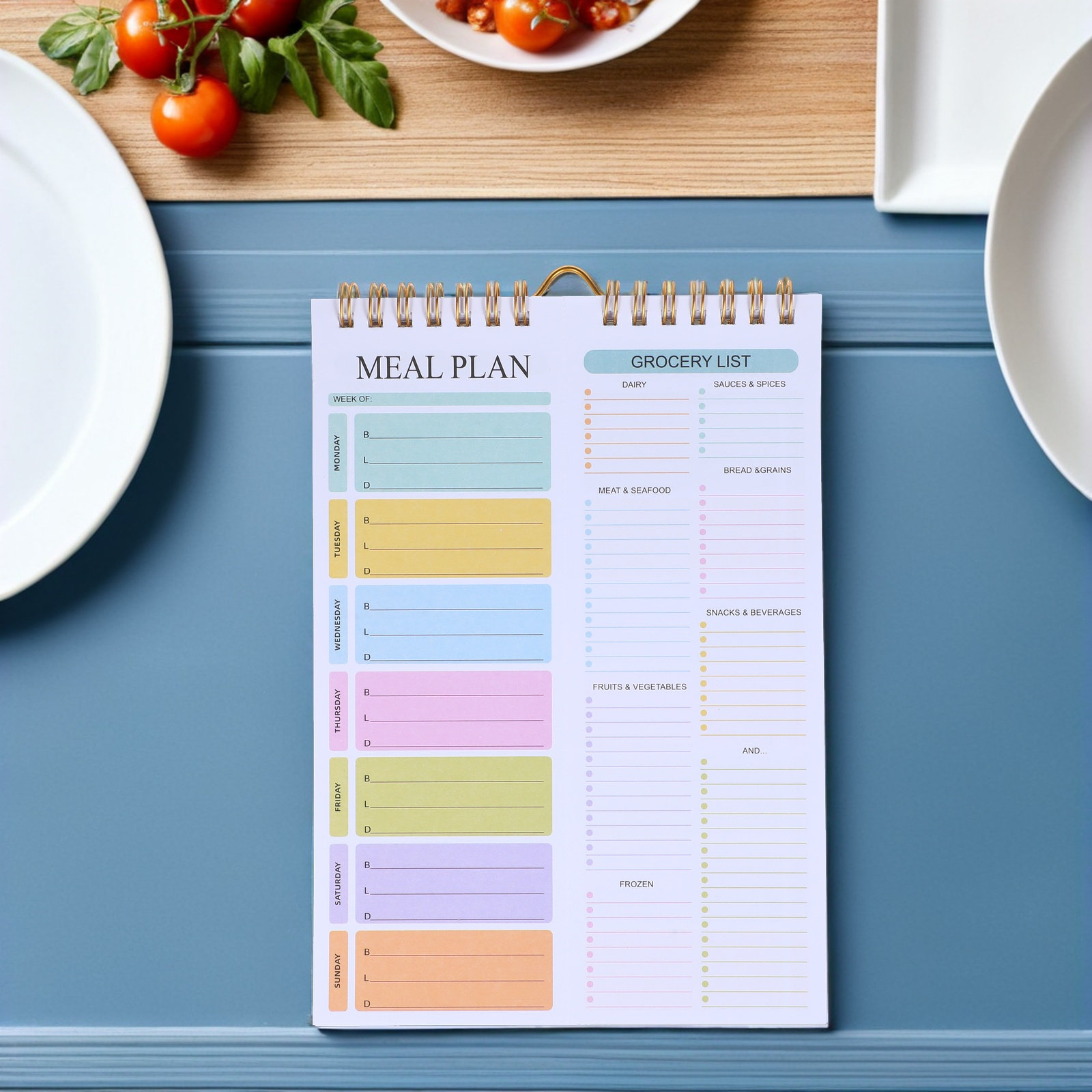 Buku Catatan Perencana Makanan - Meal Plan Notepad ulasan dan harga