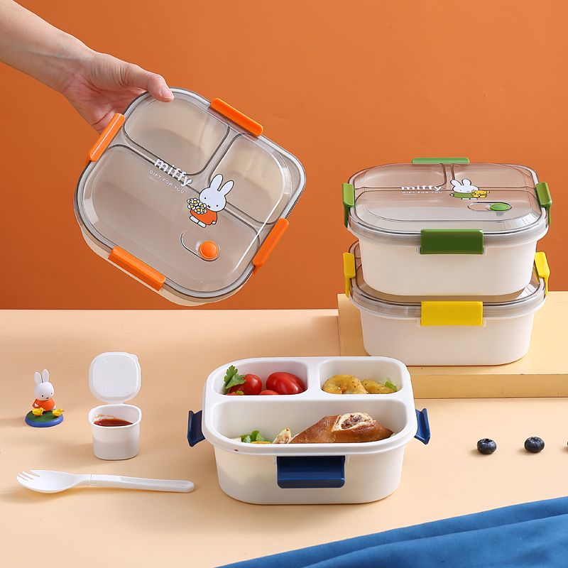 Kotak Makan Bento Kartun Miffy - Meal Prep No Microwave ulasan dan harga