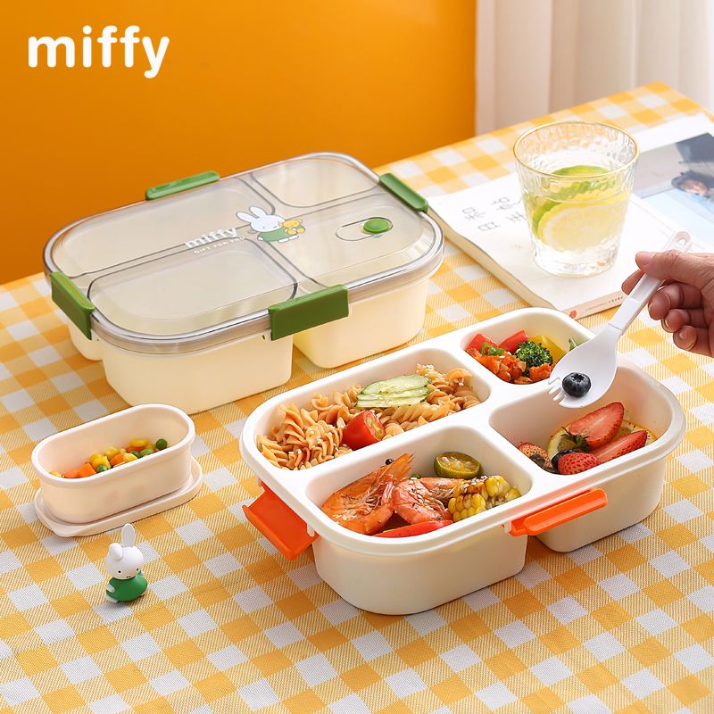 Kotak Makan Bento Kartun Miffy - Meal Prep No Microwave ulasan dan harga