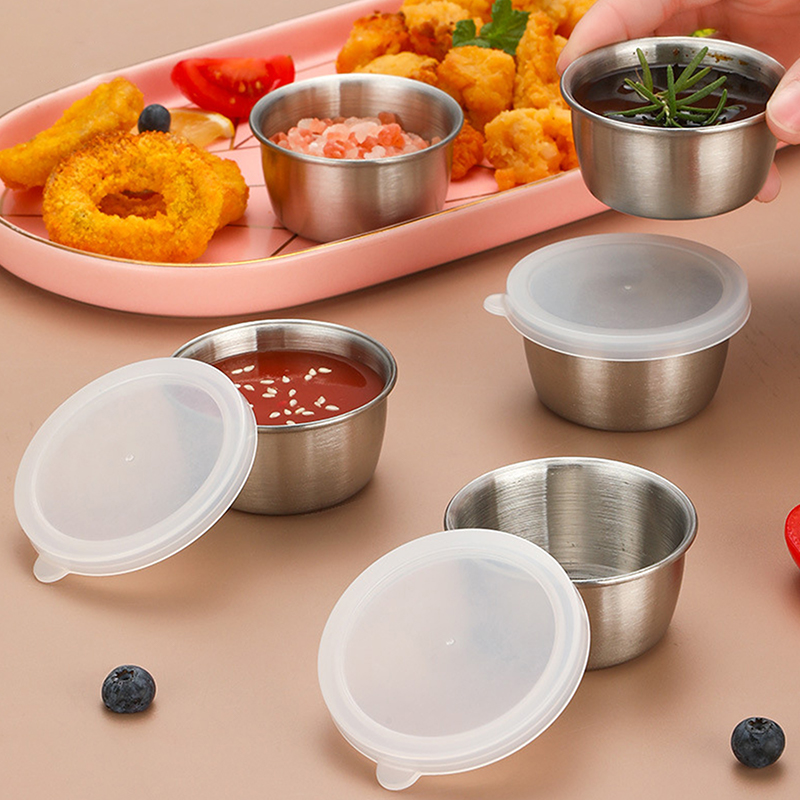 1/6 buah 40ML wadah saus Salad - Sauce Dipping Cup ulasan dan harga