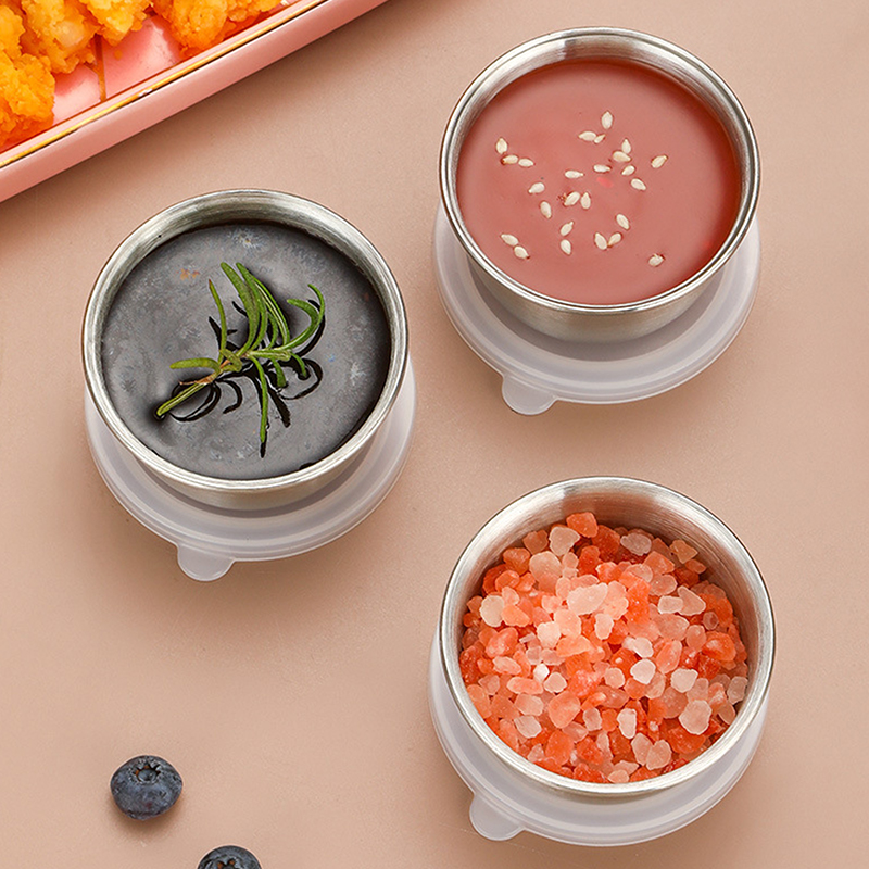 1/6 buah 40ML wadah saus Salad - Sauce Dipping Cup ulasan dan harga
