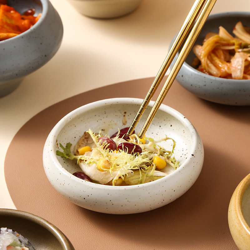 Hidangan Ringan Keramik Retro  - Sauce Dipping Cup ulasan dan harga