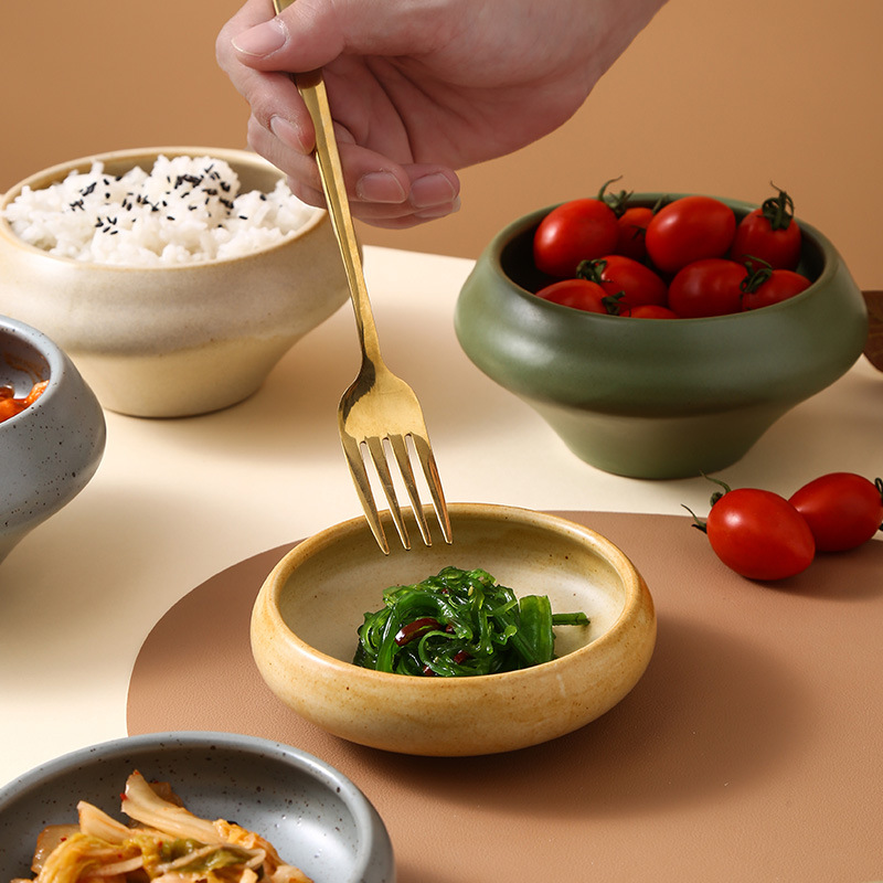 Hidangan Ringan Keramik Retro  - Sauce Dipping Cup ulasan dan harga