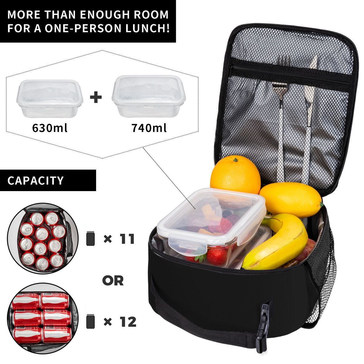 Tas Bekal Makan Siang Motif Da - Meal Prep Pork ulasan dan harga