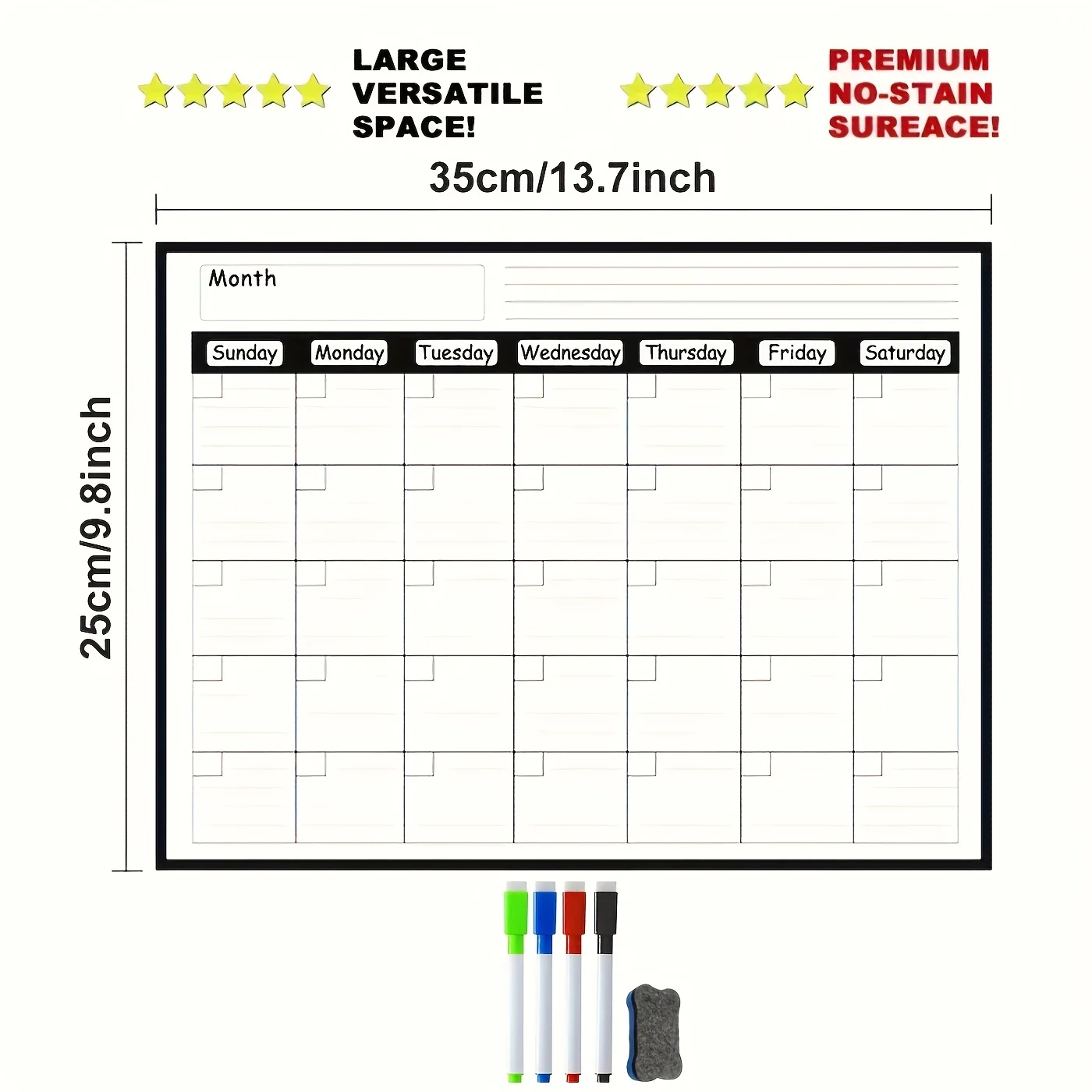 Perencana kalender kulkas magn - Meal Plan Notepad ulasan dan harga